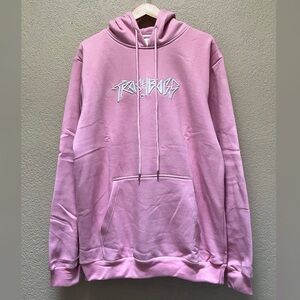 TrashBags Pink Oversized Max Heavyweight Hoodie Unisex Adult -Size XL
